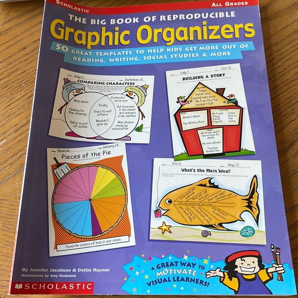 Scholastic The Big Book of Reproducible Graphic Organizers